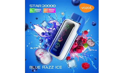 Vozol Star 20000 Blue Razz Ice